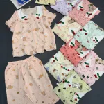 Đồ bộ nữ tay ngắn quần lững HT05216