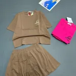 Đồ bộ nữ tay ngắn quần váy LD 96812 thun cotton 4 chiều
