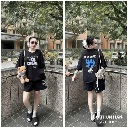 Đồ bộ nữ thun hàn xxl(50-65kg)