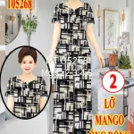 Đồ bộ nữ trung niên ống rộng MT 05268 chất mango