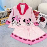 Đồ Bộ pijama Tay Lỡ Quần Đùi KH 10.15411