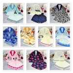 Đồ Bộ pijama Tay Lỡ Quần Đùi KH 10.15411