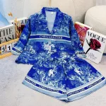 Đồ Bộ pijama Tay Lỡ Quần Đùi KH 10.15411