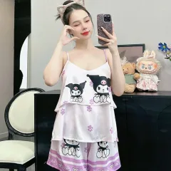 Đồ bộ quần đùi  latin áo hai dây in nhiều hoạ tiết