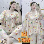 Đồ bộ tay lỡ quần dài tole babydolli LD-6810