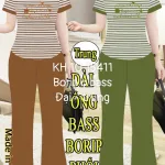 Đồ Bộ Thun Nữ KH 10.15411 ống Bass