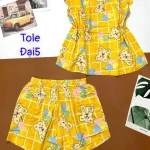Đồ bộ vải tole số 5 quần đùi áo sát nách bèo