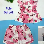 Đồ bộ vải tole số 5 quần đùi áo sát nách bèo
