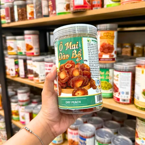 Ô Mai Đào Bổ Thơm Ngon 500g - Hũ Pet