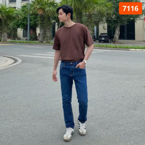 Quần Jean Dài Nam Form Slim-fit Old Sailor - 7116