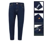 Quần Jeans Dài Nam Osl Aeroflex Deep-Black 95cm Jeans - 6564