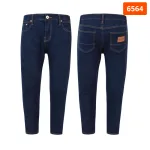 Quần Jeans Dài Nam Osl Aeroflex Deep-Black 95cm Jeans - 6564