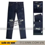 Quần Jeans Dài Nam Osl Aeroflex Deep-Black 95cm Jeans - 6872