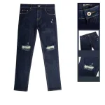 Quần Jeans Dài Nam Osl Aeroflex Deep-Black 95cm Jeans - 6872