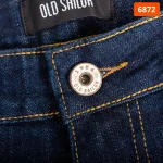 Quần Jeans Dài Nam Osl Aeroflex Deep-Black 95cm Jeans - 6872