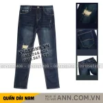 Quần Jeans Dài Nam Osl Aeroflex Deep-Black 95cm Jeans - 6874