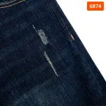 Quần Jeans Dài Nam Osl Aeroflex Deep-Black 95cm Jeans - 6874