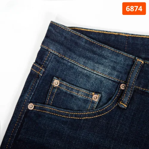 Quần Jeans Dài Nam Osl Aeroflex Deep-Black 95cm Jeans - 6874