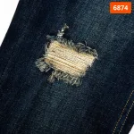 Quần Jeans Dài Nam Osl Aeroflex Deep-Black 95cm Jeans - 6874