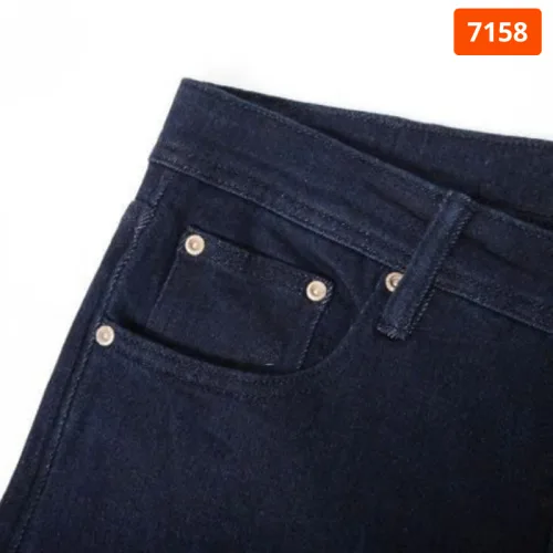 Quần Jeans Dài Nam Osl Aeroflex Deep-Black 95cm Jeans - 7158