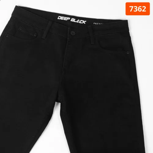 Quần Jeans Dài Nam Osl Aeroflex Deep-Black 95cm Jeans - 7362
