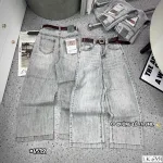 Quần Jeans Nữ Ống Rộng Vải Dày Mềm Không Co Giãn Có Nhiều Mẫu Cực Xinh