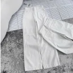 Quần Jeans Nữ Ống Rộng Vải Dày Mềm Không Co Giãn Phối Nơ Ở Túi Quần Cực Xinh