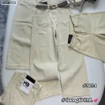 Quần Jeans Nữ Ống Suông Vải Dày Mềm Không Co Giãn Tôn Dáng