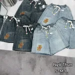 Quần Jeans Nữ Trơn Ống Rộng - Quần Ống Suông Jean Nữ - Quần Short Rách Vải Dày Mềm Không Co Giãn - Nhiều Mẫu
