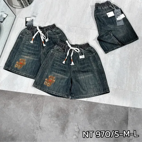 Quần Jeans Nữ Trơn Ống Rộng - Quần Ống Suông Jean Nữ - Quần Short Rách Vải Dày Mềm Không Co Giãn - Nhiều Mẫu