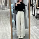 Quần Jeans Nữ Trơn Ống Rộng - Quần Ống Suông Jean Nữ - Quần Short Rách Vải Dày Mềm Không Co Giãn - Nhiều Mẫu