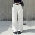 Quần Jeans Nữ Trơn Ống Rộng - Quần Ống Suông Jean Nữ - Quần Short Rách Vải Dày Mềm Không Co Giãn - Nhiều Mẫu