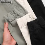 Quần Jogger Kaki Nam Cao Cấp Phối Dây Rút (Có size 3XL)