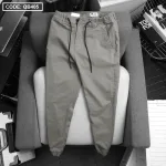 Quần Jogger Kaki Nam Cao Cấp Phối Dây Rút (Có size 3XL)