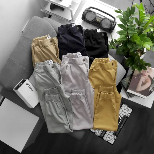 Quần Jogger Kaki Nam Rurumen Cao Cấp