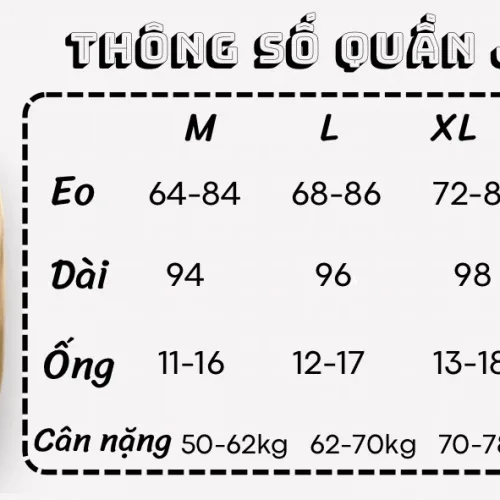Quần Jogger Kaki Nam Rurumen Cao Cấp