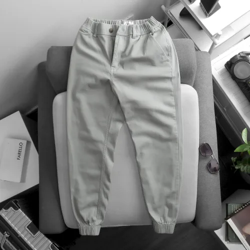 Quần Jogger Kaki Nam Rurumen Cao Cấp