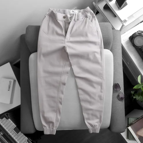 Quần Jogger Kaki Nam Rurumen Cao Cấp