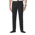 Quần Kaki Dài Nam Co Giãn Màu Đen