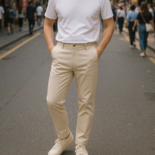 Quần kaki dài Rayman nam chất kaki dày giãn cao cấp(Có size 36)