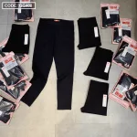 Quần Leggin nữ 2 túi sau màu đen kèm túi cao cấp