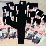Quần Leggin nữ 2 túi sau màu đen kèm túi cao cấp