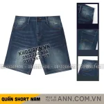 Quần Short Jeans Nam Denim Nam Diagonal Old Sailor - 7186