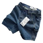 Quần Short Jeans Nam Rurumen Cao Cấp Chất Liệu Co Giãn (Có size 36)