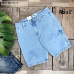 Quần Short Jeans Nam Rurumen Cao Cấp Chất Liệu Co Giãn (Có size 36)