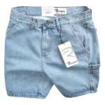 Quần Short Jeans Nam Rurumen Cao Cấp Chất Liệu Co Giãn (Có size 36)