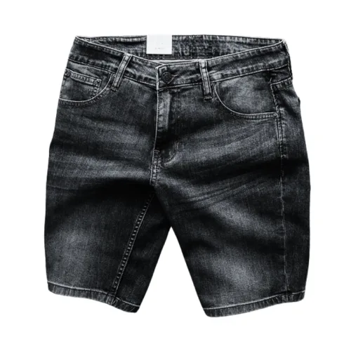 Quần Short Jeans Nam Rurumen Cao Cấp Chất Liệu Co Giãn Size Từ 50kg-90kg (Có size 36)