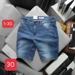 Quần Short Jeans Nam Rurumen Cao Cấp Chất Liệu Co Giãn Size Từ 50kg-90kg (Có size 36)