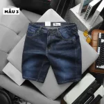 Quần Short Jeans Nam Rurumen Cao Cấp Chất Liệu Co Giãn Size Từ 50kg-90kg (Có size 36)