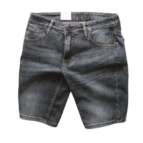 Quần Short Jeans Nam Rurumen Cao Cấp Chất Liệu Co Giãn Size Từ 50kg-90kg (Có size 36)